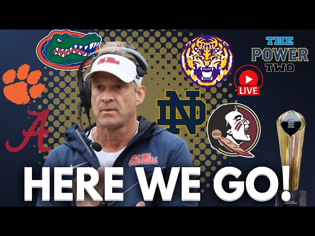 MASSIVE NEWS Before ANOTHER INSANE Week | LSU Ole Miss | FSU Alabama | Notre Dame | Clemson | UF
