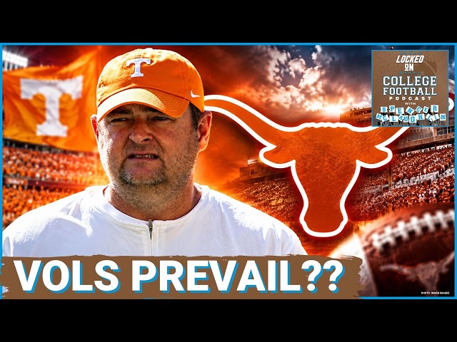 Tennessee UPSET of Texas Happens if Josh Heupel's Vols Establish Run Game--Playoff Changes for SEC?