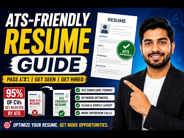 ATS Friendly CV Download SAMPLE for ANY PROFESSIONALs #ATS #cv #job #employees