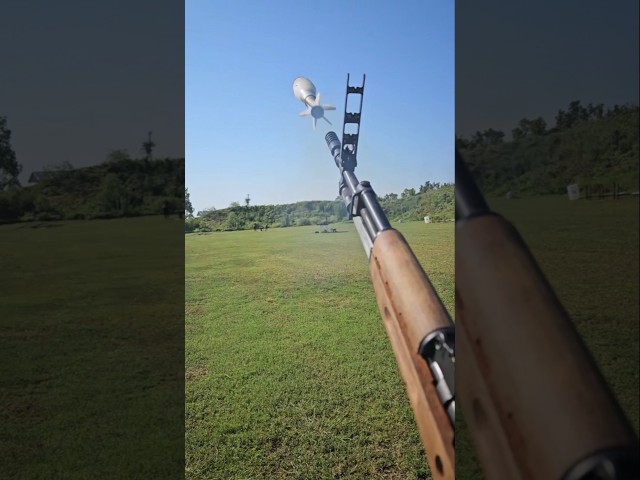 Catching rifle grenades!