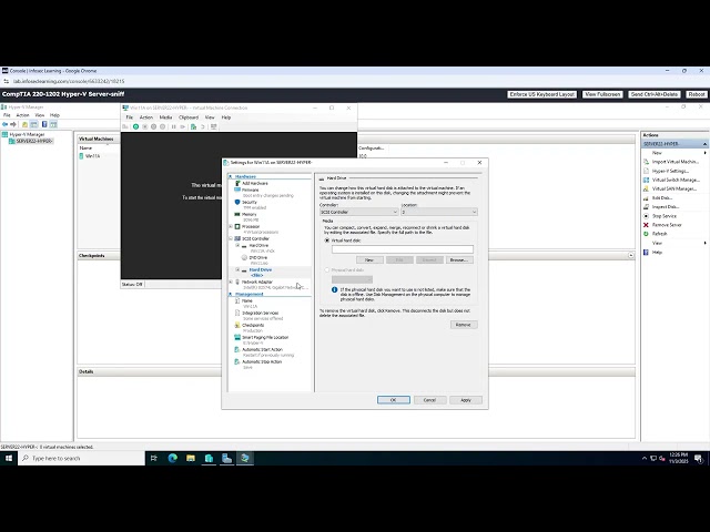 comptia a+ 220 1202  lab 2  create an extra drive for windows 11