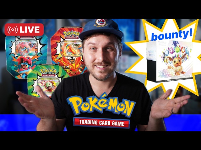 🔴 LIVE Pack Breaks - NEW Ascended Heroes Tins + Prismatic ETB Bounty (Pokémon Rip and Ship 09.11.26)