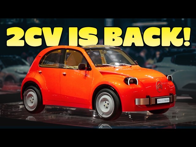 The Citroën 2CV Is BACK, and It’s Electric!
