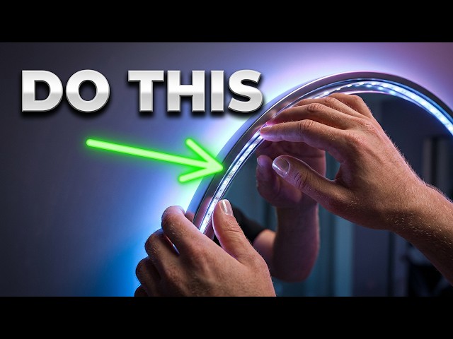 Make mirrors this way with back lighting. Blender Tutorial (#26)(S5)