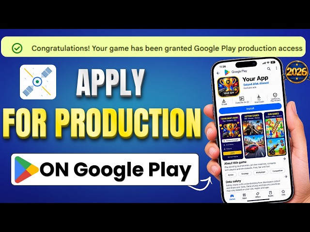How to Apply for Production Access in Google Play Console (Hindi) 2026