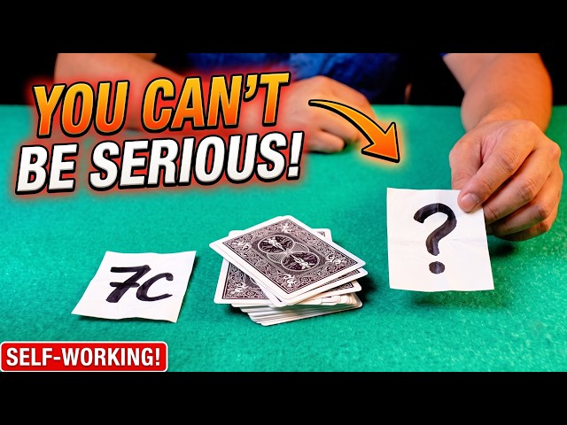 They’ll NEVER Believe This IMPOSSIBLE Card Match! (Self-Working)