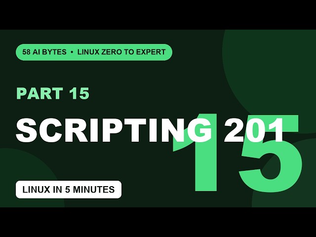 Shell Scripting 201: Loops, Functions & case (Part 15)