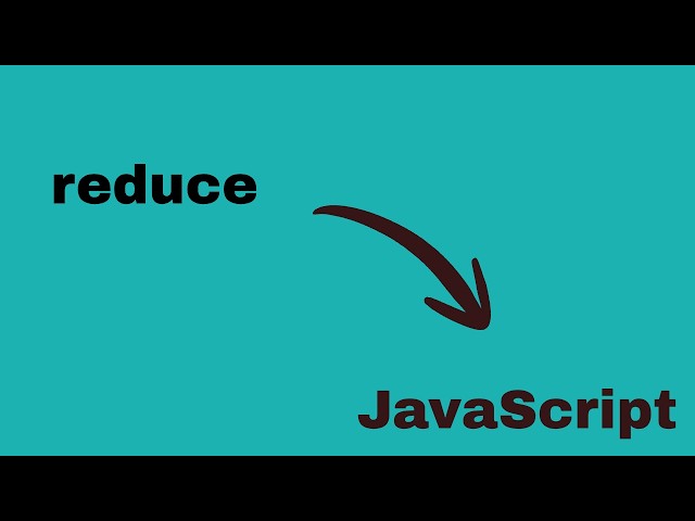 reduce in JavaScript