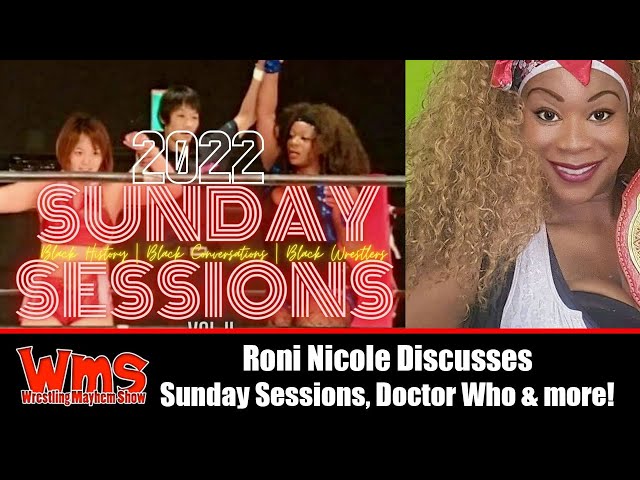 Roni Nicole DiscussesSunday Sessions, Doctor Who & more!