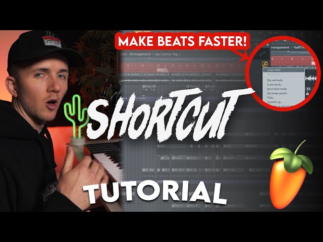 60 FL STUDIO SHORTCUTS AND TRICKS TO MAKE BEATS FASTER