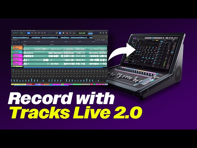 How to Record Live Shows with Tracks Live 2.0 and LV1