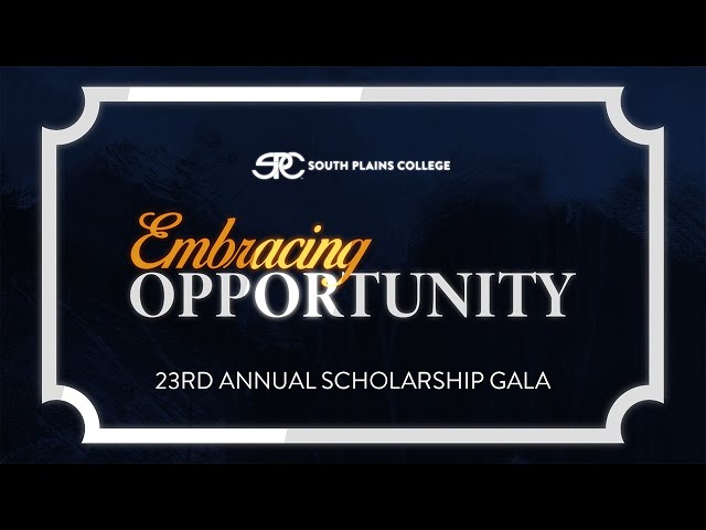 The South Plains College 2021 Scholarship Gala