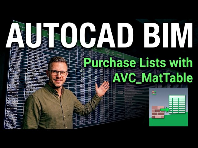 How to Create a Purchase List Automatically in AutoCAD. Full tutorial process
