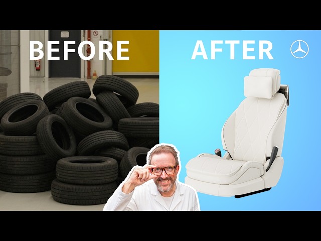 How an AMG tyre comes back as a seat material | Tech Explained