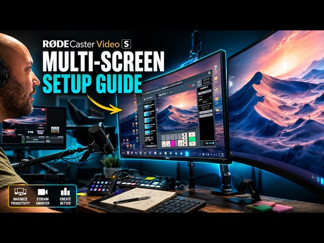 RØDECaster Video S Multi-Screen Setup Guide