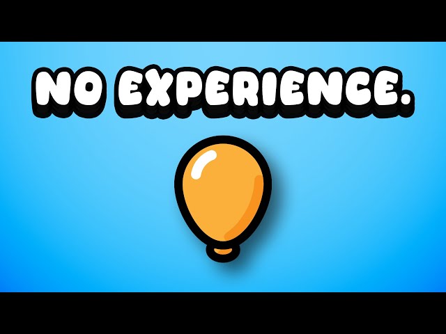 I Made a Game in SCRATCH with No Experience