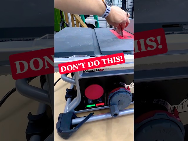 The Most DANGEROUS Tool in Woodworking