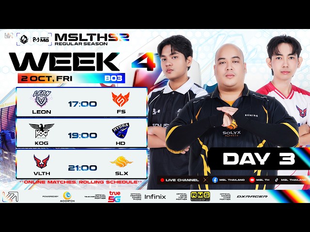[EN] 🔴MSL TH S2 W4 D1 | WHO’S READY TO THROW DOWN? 👀🔥