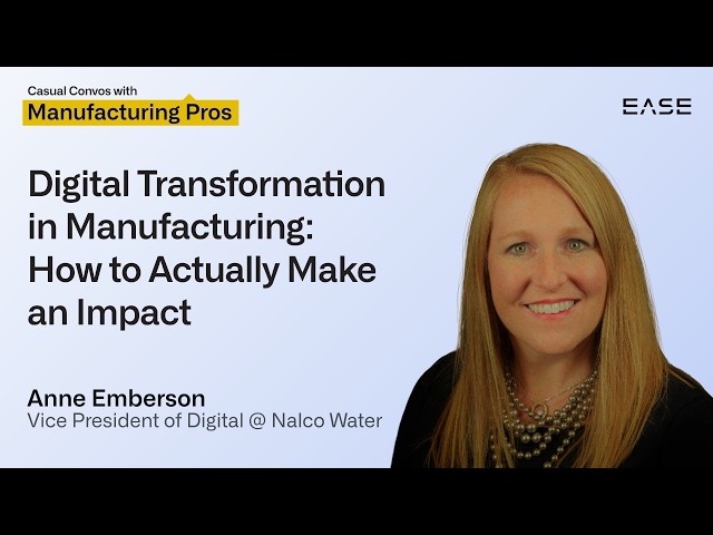 Digital Transformation in Manufacturing: How to Actually Make an Impact