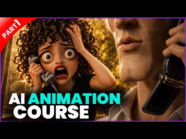 Complete AI animation Course Level 1: From Beginner to Total Control