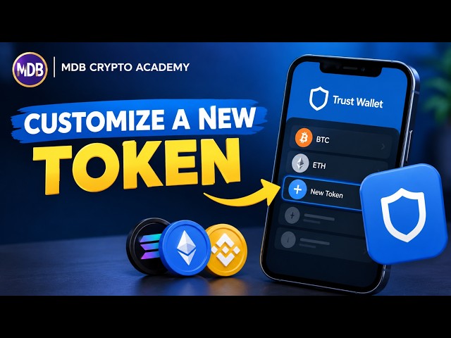 ADD CUSTOMIZE TOKEN ON TRUST WALLET