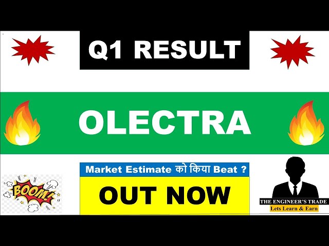 Olectra Greentech Q1 Results 2027 | Olectra Results Today | Olectra Greentech Share Latest News 