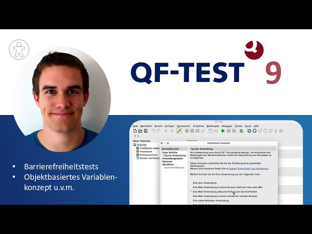 Barrierefreiheit von Webanwendungen automatisiert testen mit QF-Test 9