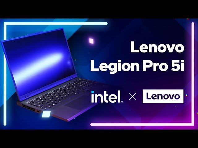 Gaming Sleeper Build Laptop! Lenovo Legion Pro 5i - Intel Core i9 Processor (14900HX) | Intel Gaming