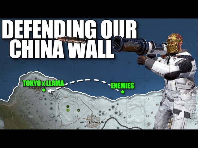 How a 40,000 hour mute duo defends against 16+ players in Rust... Ft LuckyLlama