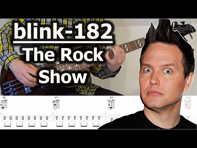 blink-182 - The Rock Show | Bass Tabs Tutorial