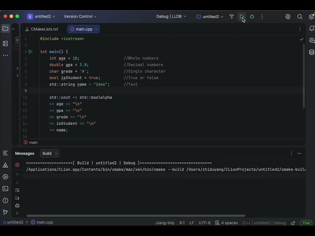 CS Shorts: Variables & Data Types