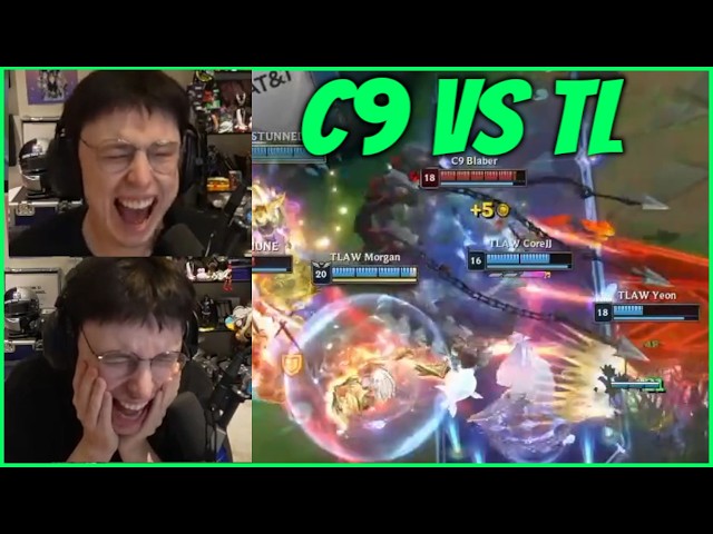 Caedrel Reacts To CRAZY Ending Of C9 VS TL Series