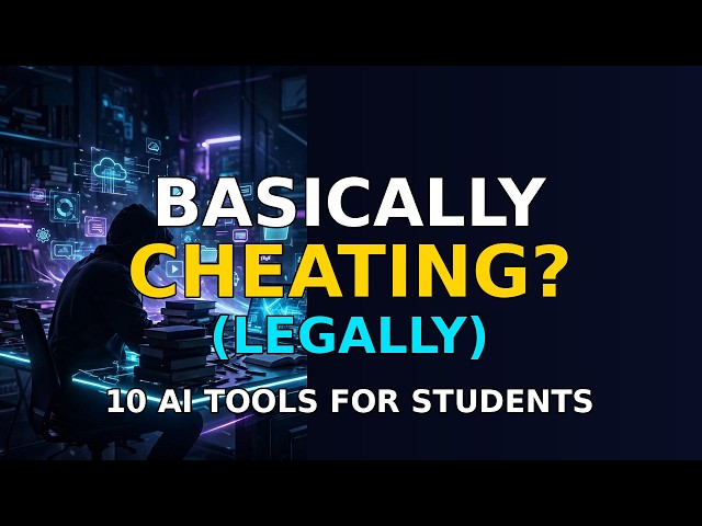 10 AI Tools for Students That Feel Like Cheating (Legally)