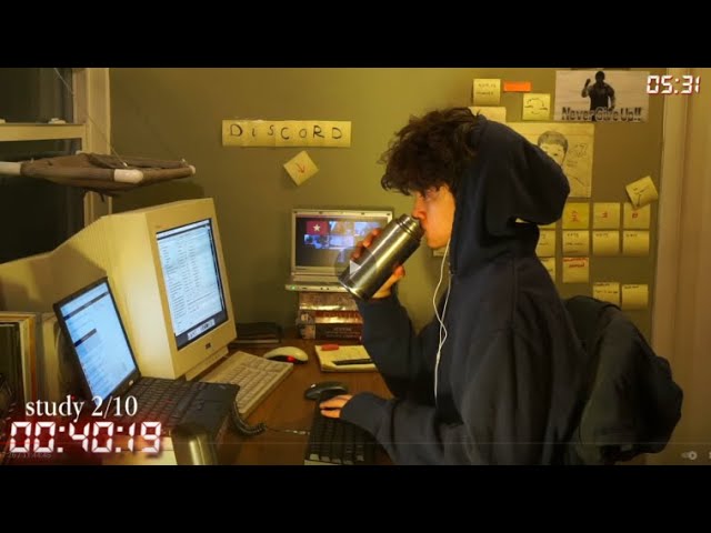 study with me live pomodoro | 12 hours