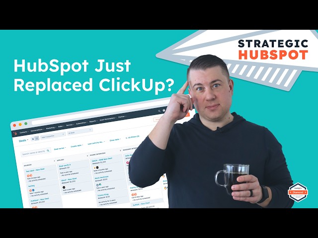 HubSpot Just Built Project Management Into the CRM | Strategic HubSpot Tutorial