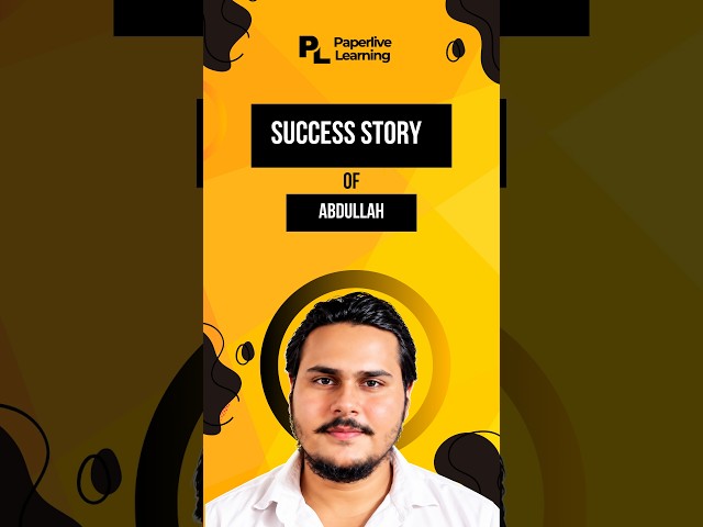 Data Science Placement Success | Abdullah's Journey with Paperlive Learning