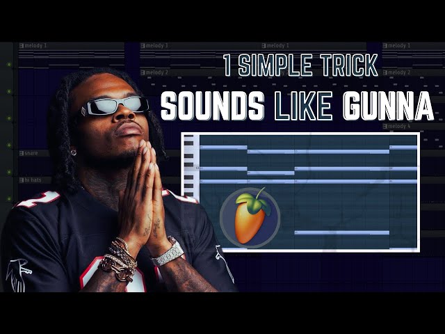 This Simple Trick Makes Beats Sound Like Gunna | FL Studio