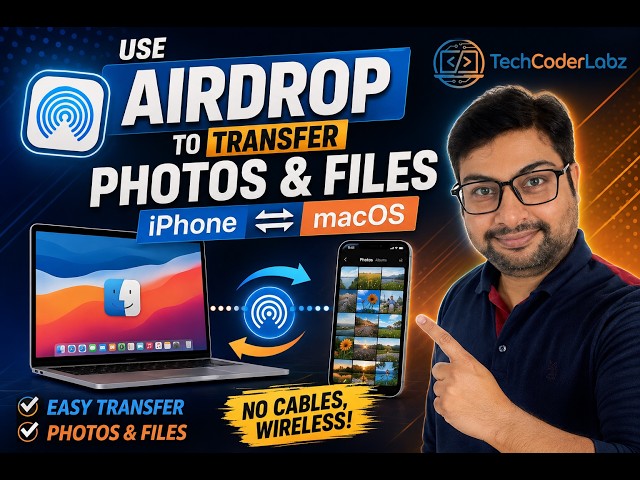 Stop Using Cables! Transfer iPhone Files to Mac with AirDrop