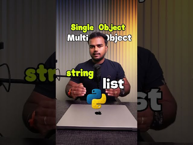 Python String vs List | Same Value, Different Objects! #pythonprogramming  #pythonforbeginners