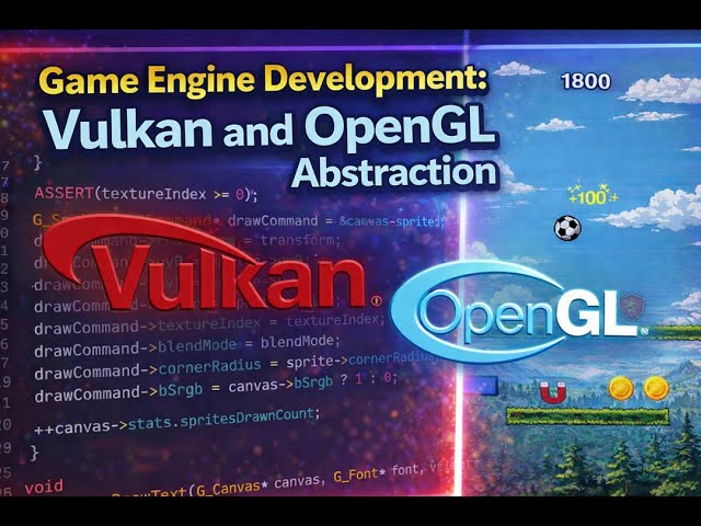 How I abstract Vulkan and OpenGL in my Game Engine
