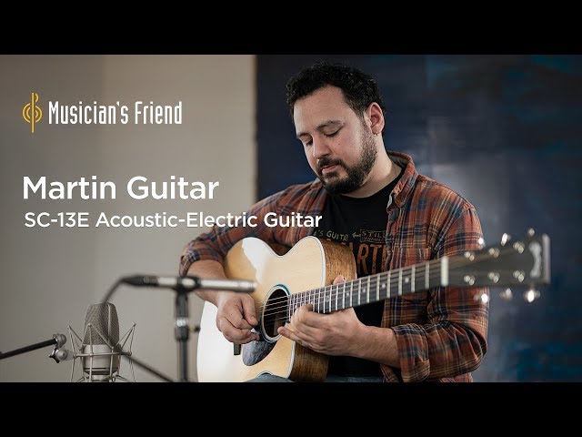 Martin SC-13E Acoustic-Electric Guitar - A Closer Look
