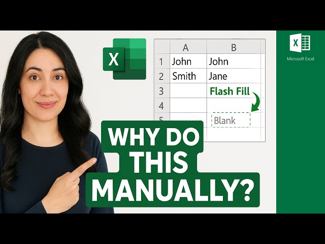 Find Blanks & Flash Fill | Excel's Most Underrated Features