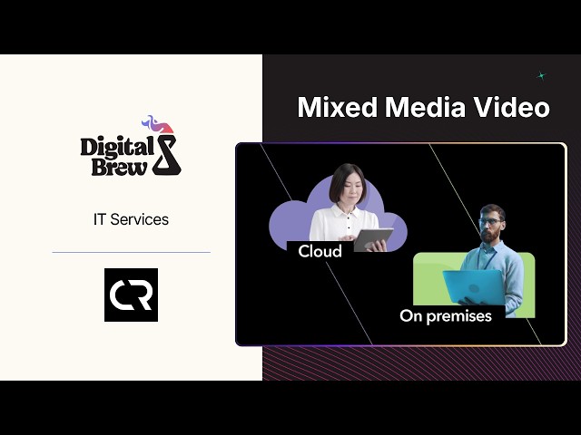 Multi-Cloud Managed Services | Tech Industry Mixed Media Explainer Video
