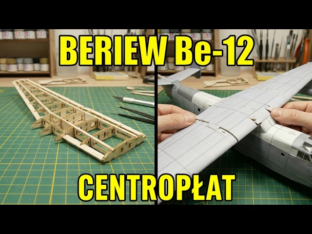BERIEW Be-12 cze.9 Centropłat #be-12 #papermodel #modelarstwo #hobby #małymodelarz #karton #mig