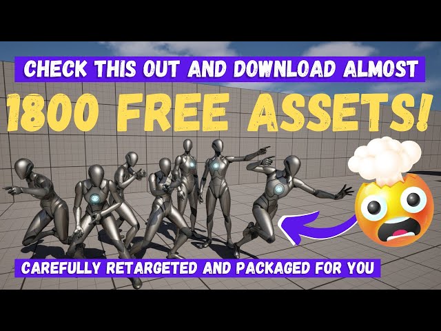 Download Almost 1,800 Unreal Engine 5 Assets FOR FREE!
