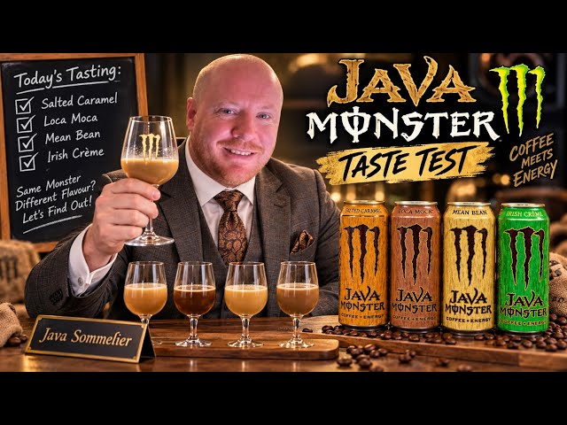 ☕🍹 MONSTER JAVA COFFEE TASTE TEST 