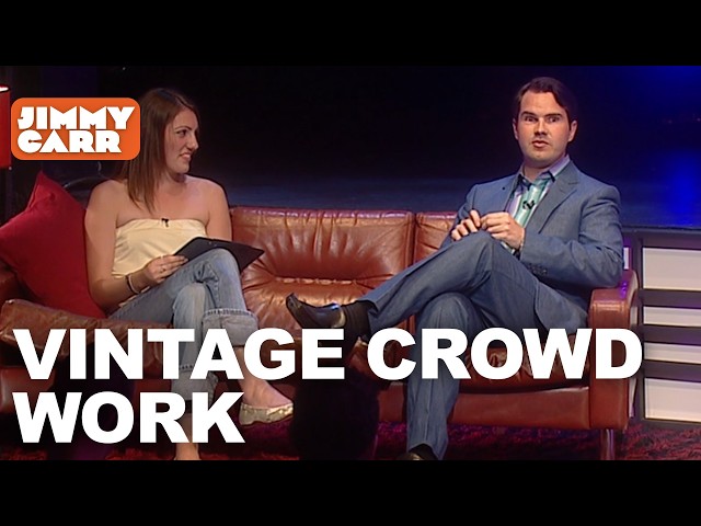 Vintage Crowd Work Moments | Jimmy Carr