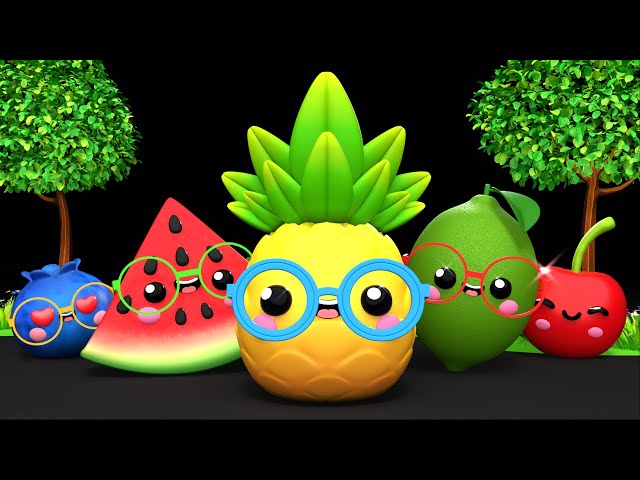 Juani’s Good Morning Song! 🌞 | Baby Fruit Dancing | High Contrast Sensory Video for Toddlers