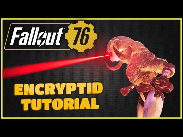 How To Start The Encryptid Event - Fallout 76