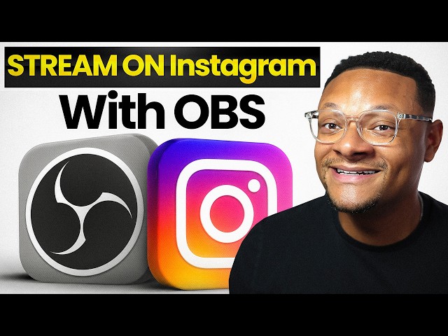 How To Stream on Instagram Using OBS and Stream Key (EASY)